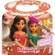 Malowanka 200X140 Zadanka & malowanki wodne. Kr�lewny  PISAK SKRZAT 981208