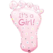 Amscan Balon foliowy It's a Girl!