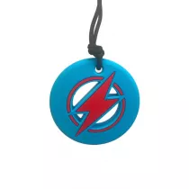 Jellystone Designs Gryzak terapeutyczny, byskawica, niebieski