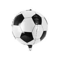 PartyDeco Balon foliowy Pi�ka 40cm