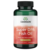 Swanson Super DPA Olej z Ryb Suplement diety 60 kaps.