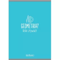 Herlitz Zeszyt A5 Geometria czysty 32 kartki 10 szt.