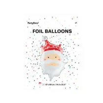 PartyDeco Balon foliowy Miko�aj mix 50x70 cm