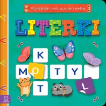 Literki. Przedszkolak myli, uczy si i nakleja