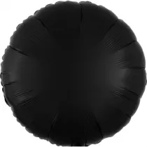 Amscan Balon foliowy Lustre Black okr�g�y 43cm