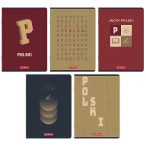 Herlitz Zeszyt Herliz A5/60k linia - J�zyk Polski, 1 szt