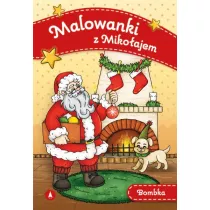 Malowanki z Mikoajem. Bombka