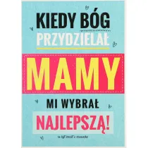 Karnet okazjonalny B6 z kopert� Dzie� Mamy PAN DRAGON KB6-1484