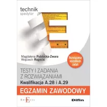 Egzamin zawodowy. Kwalifikacja A.28 i A.29