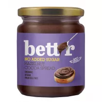 Bettr Krem orzechy laskowe & kakao bez dodatku cukru 250 g Bio