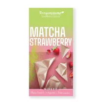 Benjamissimo Tabliczka kakaowa herbata matcha - truskawka bezglutenowa 60 g Bio