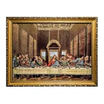 Obraz Haftowany Ostatnia Wieczerza 32x42cm