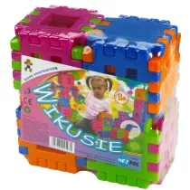 Klocki konstrukcyjne wafle 24 elementy Wikusie CZAKO 025975