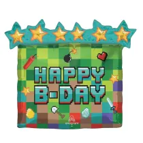 Anagram Balon foliowy Pixel Party 63x58cm