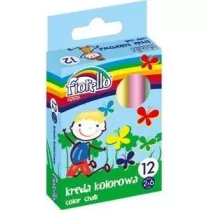 Kreda Fiorello kolorowa 6 kolorw 12 szt.