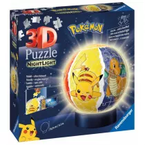 Puzzle 3D 72 el. wiecca kula Pokemon Ravensburger