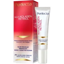 Perfecta Multikolagen Retinol przeciwzmarszczkowy krem pod oczy i na powieki 15 ml