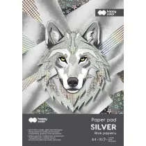 Blok Hobby Silver A4 150-230g 10ark HAPPY COLOR