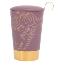 Eigenart Kubek Teaeve z zaparzaczem 350 ml Precious Maps 80048