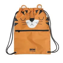 Worek z kieszonk na suwak Tygrys BB Friends