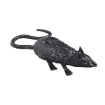 Szczur plastikowy 6cm czarny