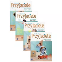 Szkolni przyjaciele. Edukacja wczesnoszkolna. Karty wicze. Cz 1-4. Klasa 1
