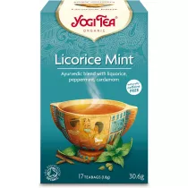 Yogi Tea Herbatka mita z lukrecj Licorice Mint 17 x 1.8 g Bio