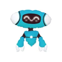 Balon foliowy Robot Blue 60cm