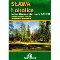 Mapa - S�awa i okolice 1:15 000