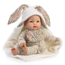 Lalka hiszpa�ska Bimba p�acz�ca z kocykiem 37cm Antonio Juan