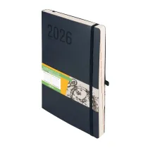 Antra Kalendarz 2026 Impresja B5 DNS granatowy