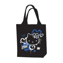 Patio Torba na rami� Hello Kitty Woven black neon