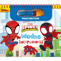 Marvel Spidey i Super-kumple. Wodne kolorowanki. Magiczny pisak