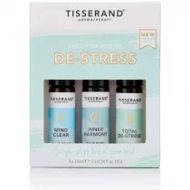 Tisserand Aromatherapy Zestaw olejkw eterycznych roll-on na odprenie The Little Box of De-Stress 3 x 10 ml