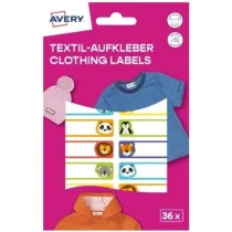Avery Zweckform Naklejki na ubrania - 46x13mm 2 ark/36