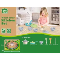 Zestaw kuchenny z bioplastiku 14el Icom Polska