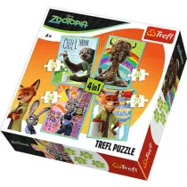 Puzzle 4w1 35+48+54+70 el. Portrety 34258 Trefl