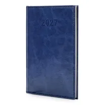 Kalendarz 2027 A5 Agenda Tygodniowy Granatowy