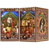 Puzzle Model Biuro detektywa Kota (dwustronny) Habarri
