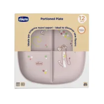 Chicco Talerz 3-dzielny beowy 12m+