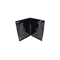 Pudeko na 2 pyty CD DVD Box czarne 10 szt.