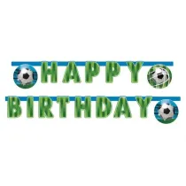 Procos Banner Soccer Fans - Happy Birthday