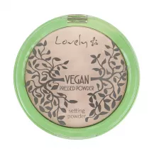 Lovely Wegaski, prasowany, transparentny puder matujcy do twarzy 10 g