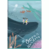 Top-2000 Zeszyt A5 Ocean kratka 32 kartki