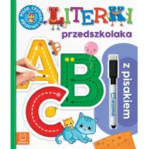 A, B, C. Literki przedszkolaka z pisakiem. Pisz�, czytam i zmazuj�