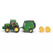 Siku 16 - Traktor John Deere z pras S1665
