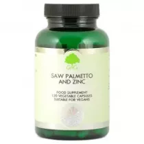 G&g Saw Palmetto & Zinc - suplement diety 120 kaps.