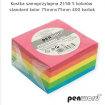 Penword Kostka biurowa mix 75x75 400K