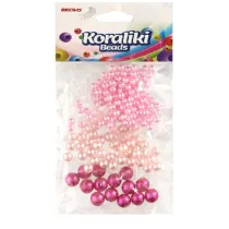 Koraliki do nawlekania 3 kolory 36g Brewis