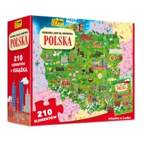 Puzzle Polska. Poznawaj, baw si, odkrywaj Wilga Play